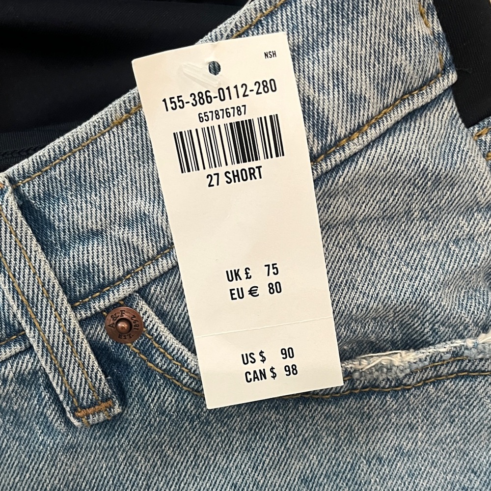 Maternity Straight Leg Jeans - Light Blue - Picture 2 of 8